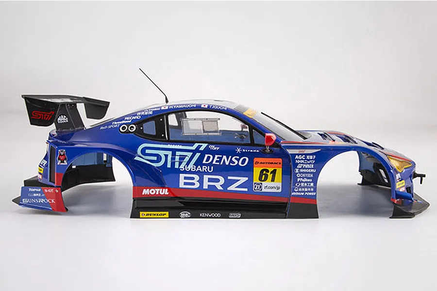 Killerbody 1/10 Subaru BRZ R&amp;amp;D Sports Blue Painted Body Shell w/ Decals &amp;amp; Accessories image 56442