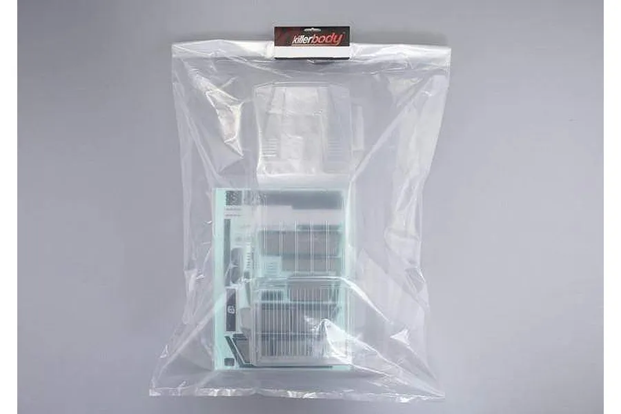 Killerbody 1/10 Horri-Bull Crawler Clear Unpainted Body Shell image 56451
