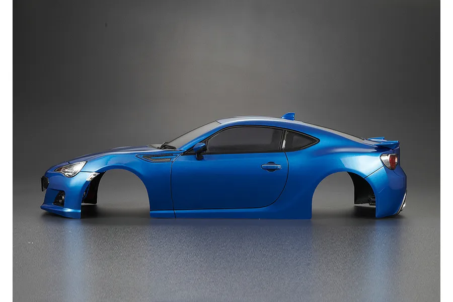 Killerbody 1/10 Subaru BRZ Metallic Blue Painted Body Shell image 56456