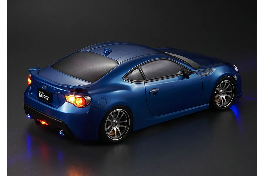Killerbody 1/10 Subaru BRZ Metallic Blue Painted Body Shell image 56469