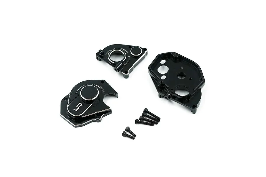 Yeah Racing Black Aluminium SCX24 Gearbox Case Set image 56470
