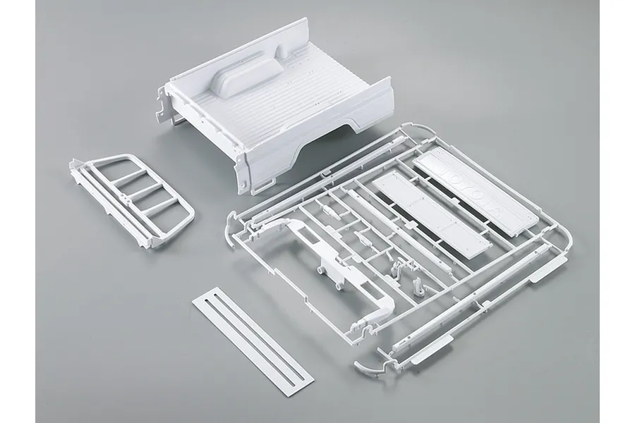 Killerbody 1/10 White Toyota Land Cruiser 70 Truck Bed w/ Bed Sides image 56483