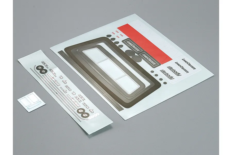 Killerbody 1/10 Toyota Land Cruiser 70 Decal Sheets image 56491