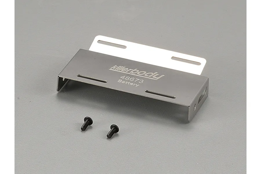 Killerbody Stainless Steel 1/10 Toyota Land Cruiser 70 Battery Holder image 56496
