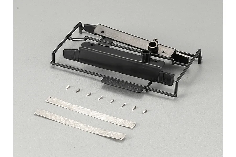 Killerbody Stainless Steel 1/10 Toyota Land Cruiser Side Skid Plates Set image 56518