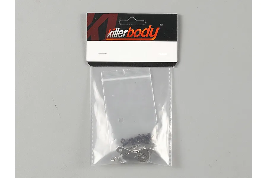 Killerbody Stainless Steel 1/10 RC4WD TF2 LWB Bumper Mounts 2Pcs w/ Hardware for 3.75&amp;quot; Tyres image 56527