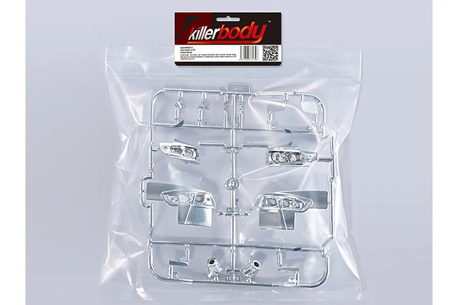Killerbody 1/10 Mitsubishi Evolution X Electroplated Light Bucket Set image 56537