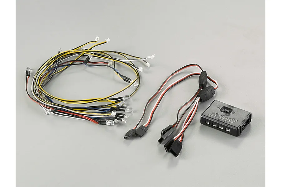 Killerbody 1/10 Lexus RC F LED Unit Set w/ 16 LEDs image 56546