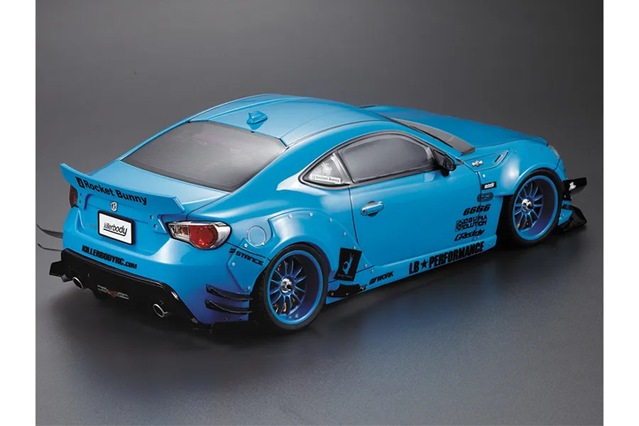 Killerbody 1/10 Wide Body Clear Unpainted Kit for Toyota 86/Subaru BRZ Body Shells image 56554