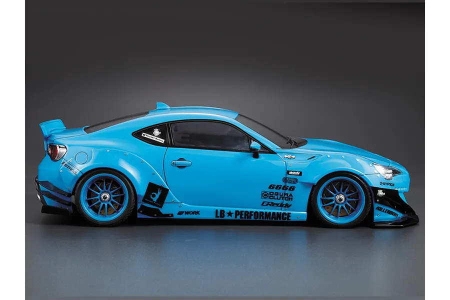 Killerbody 1/10 Wide Body Clear Unpainted Kit for Toyota 86/Subaru BRZ Body Shells image 56555