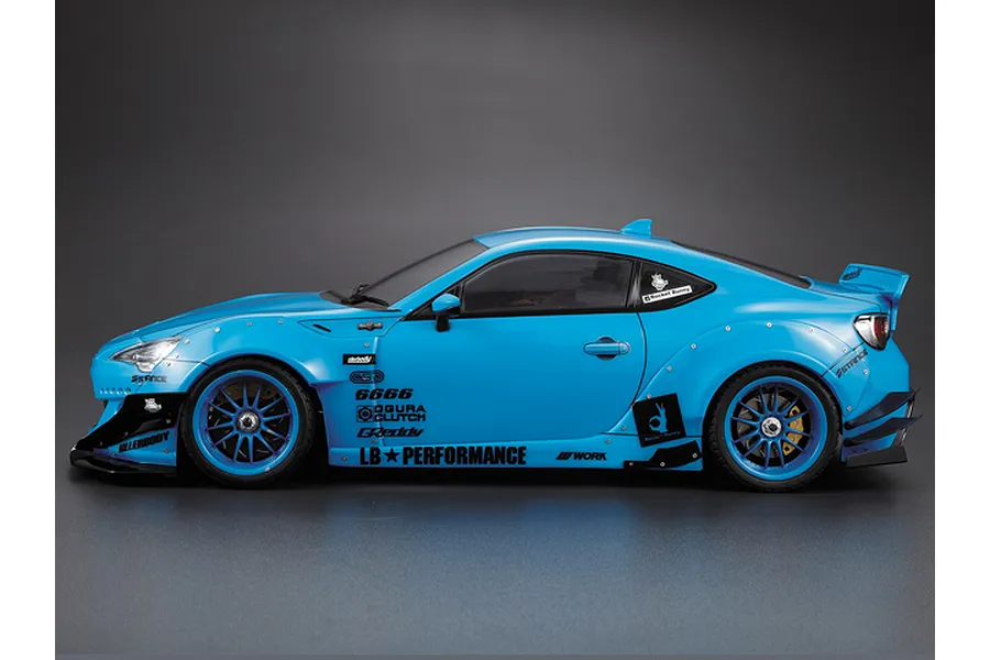 Killerbody 1/10 Wide Body Clear Unpainted Kit for Toyota 86/Subaru BRZ Body Shells image 56556