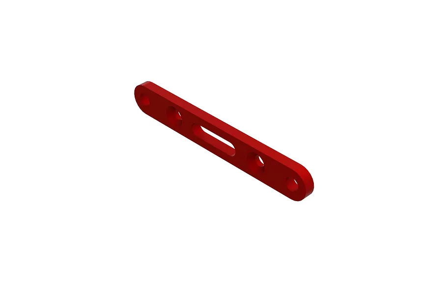 ARRMA Red Aluminium Front-Front Suspension Mount image 56587