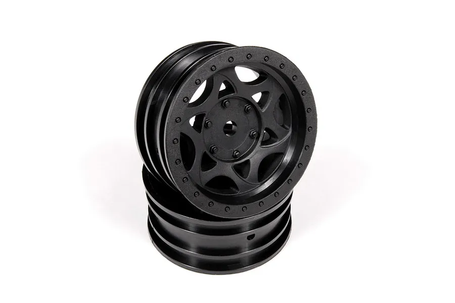 Axial 1.9&amp;quot; Walker Evans Black Rims 2Pcs image 5661
