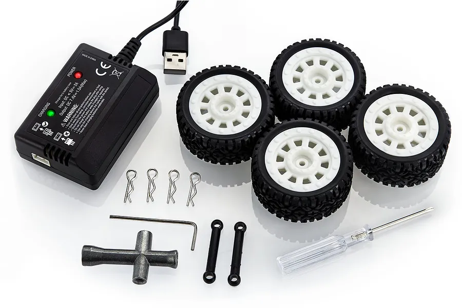 UDI Panther RC Drift Car Electric 4WD 1/16 Scale RTR image 56684