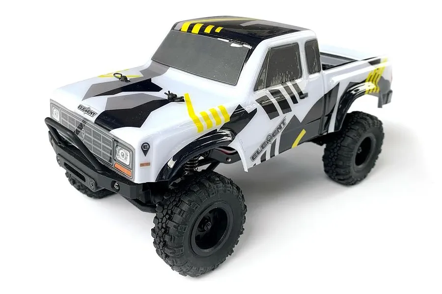 Element RC Enduro24 Sendero Trail Truck RC Rock Crawler Electric 4WD 1/24 Scale RTR - Yellow &amp;amp; Black image 56702