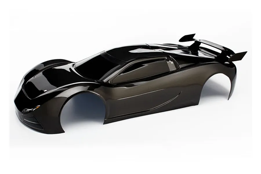 Traxxas 1/7 XO-1 Black Painted Body Shell w/ Wing image 56732