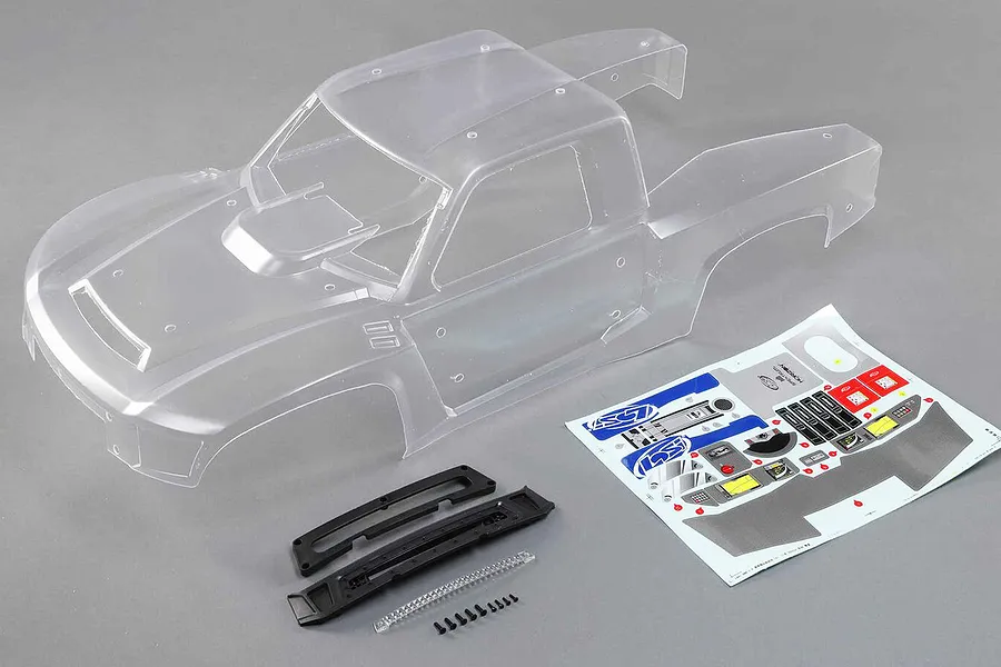 Losi 1/6 Super Baja Rey 2.0 Clear Unpainted Body Shell image 56808