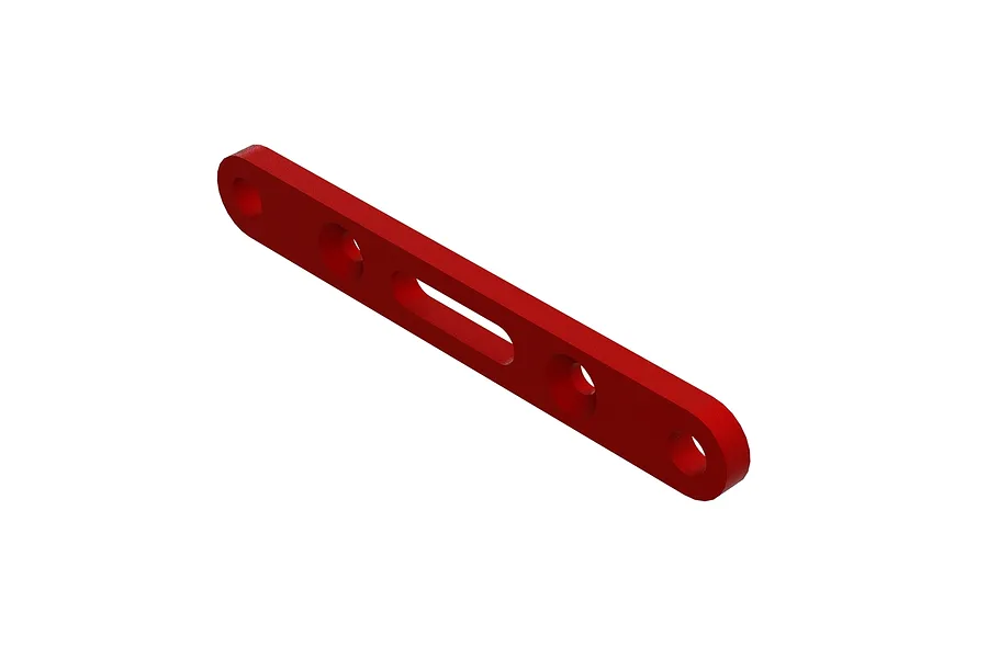 ARRMA Red Aluminium Rear-Rear Suspension Mount image 56851