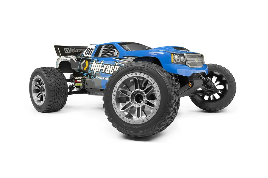 HPI Jumpshot ST Flux RC Stadium Truck Electric Brushless 2WD 1/10 Scale RTR - Blue image 56940
