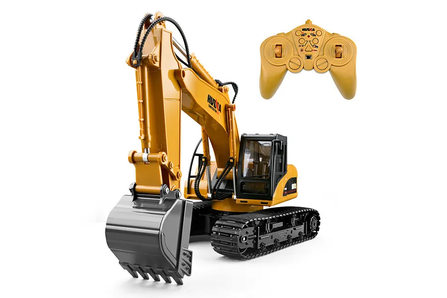 HuiNa 1550 Excavator RC Construction Vehicle Electric 1/14 Scale RTR with Lights and Sound image 56949