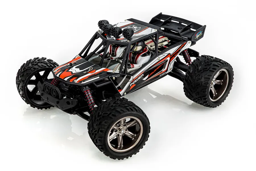 Xinlehong 9120 RC Desert Truck Electric 2WD 1/12 Scale RTR image 57015