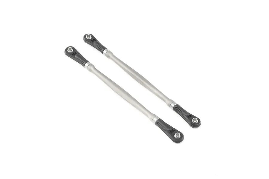 Losi Gunmetal Aluminium Rear Upper Linkages &amp;amp; Spacer Set 2Pcs image 57072