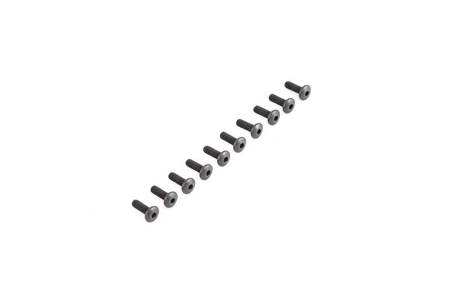 Losi 4x12mm Fine Thread Button Head Screws 10Pcs image 57108