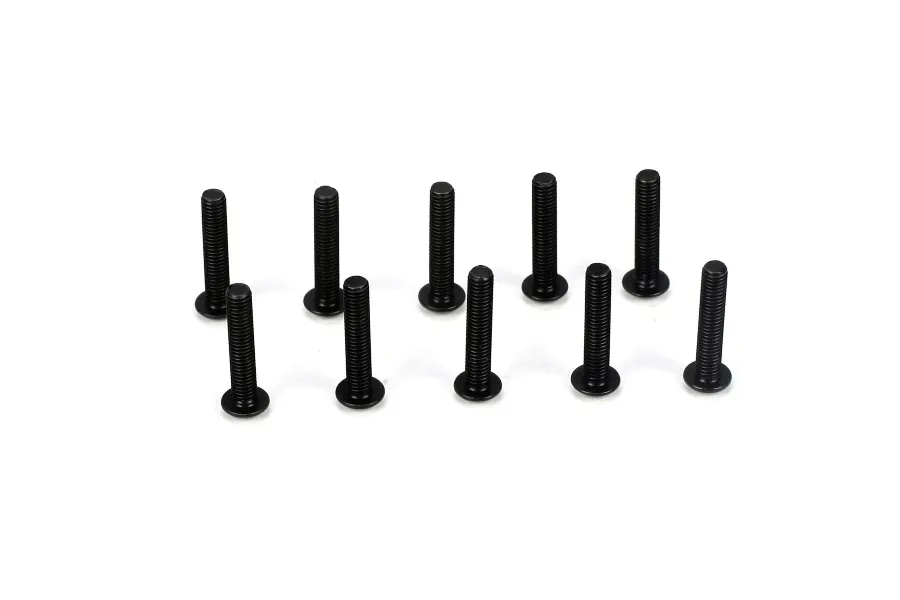 TLR 3x16mm Fine Thread Button Head Screws 10Pcs image 57115