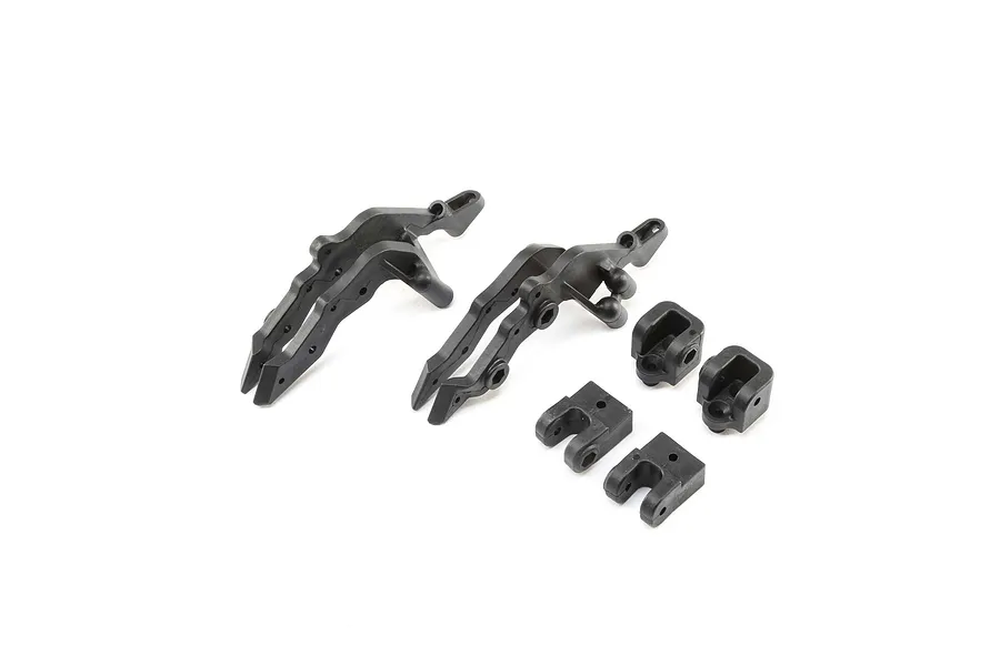 Losi Shock Tower Mount &amp;amp; Upper/Lower Track Rod Mount Set image 57130