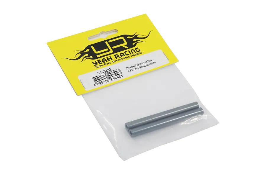 Yeah Racing gunmetal aluminium 6x60mm linkages in original retail packaging.