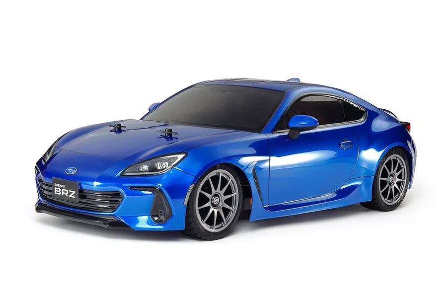 Tamiya TT-02 Subaru BRZ (ZD8) RC Car Electric 4WD 1/10 Scale Kit (no ESC) - Blue image 57351
