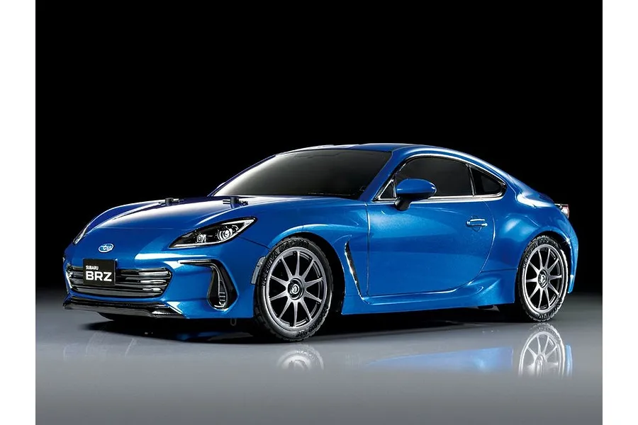 Tamiya TT-02 Subaru BRZ (ZD8) RC Car Electric 4WD 1/10 Scale Kit (no ESC) - Blue image 57352