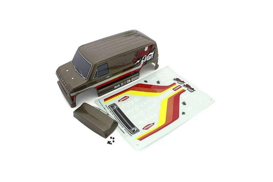 Kyosho 1/10 Mad Van Complete Painted Bronze Body Shell image 57400