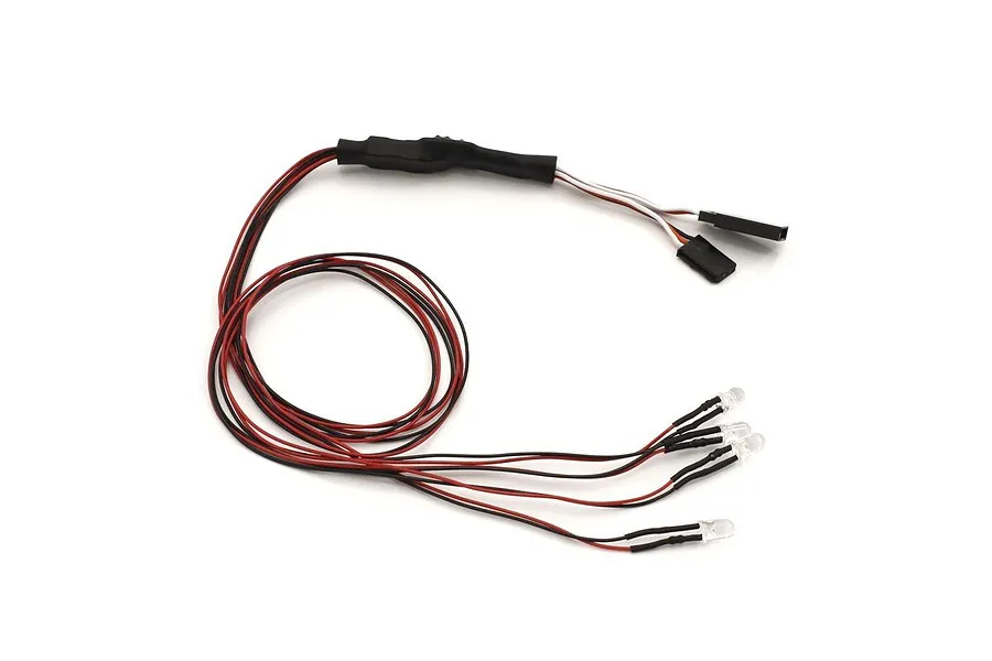 Kyosho 2 White &amp;amp; 2 Red LED Light Unit image 57436