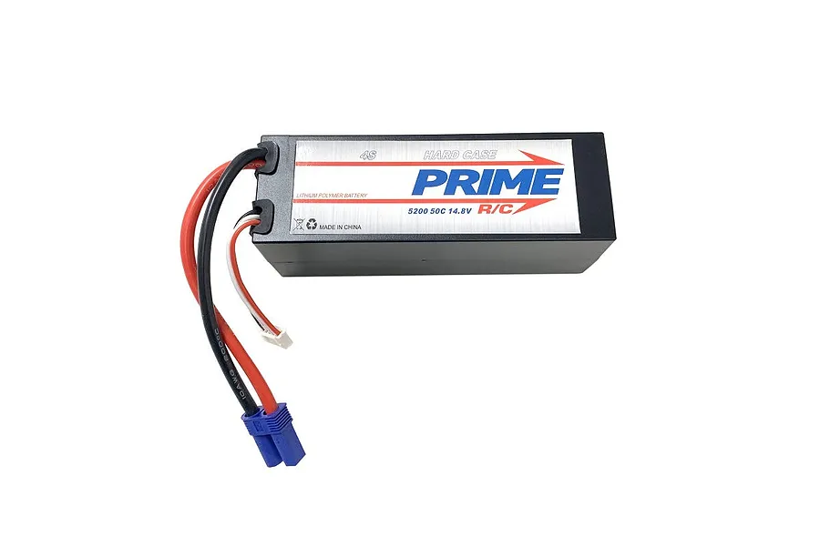 Prime RC 14.8v 5200mAh 50C Hard Case LiPo Battery image 57438
