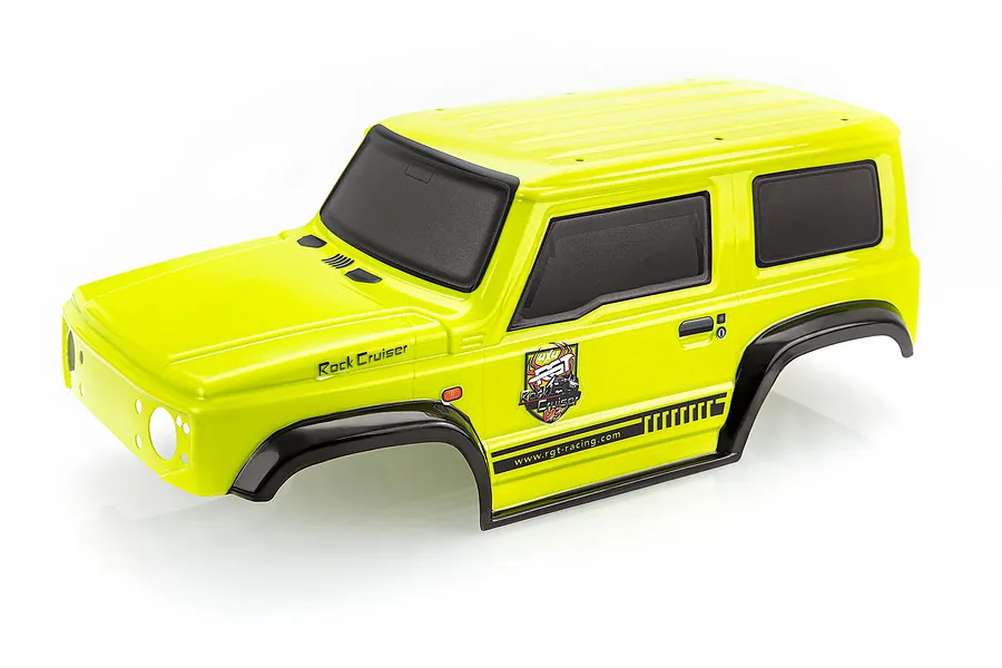HSP 1/10 RC4 Rock Cruiser V3 Truck Painted Yellow Body Shell image 57479