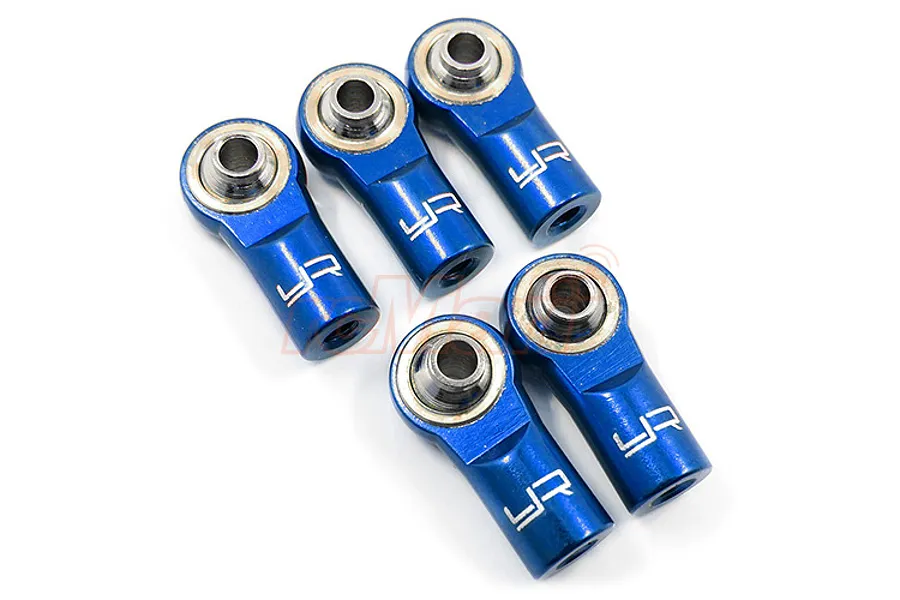 Yeah Racing Aluminium M3 Rod Ends 5Pcs -  Blue image 57530