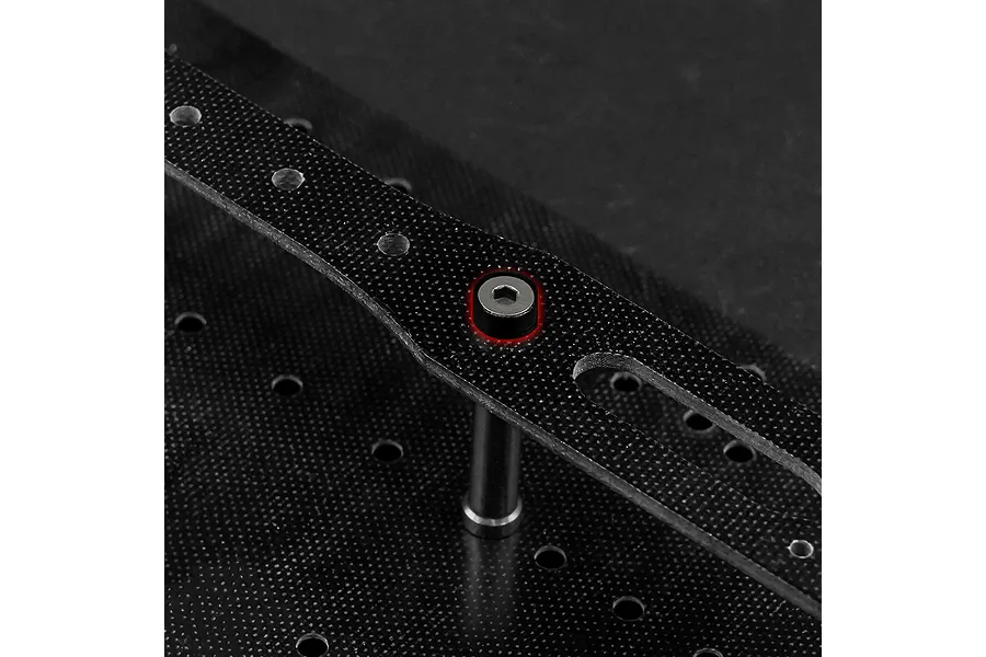 Yeah Racing Black Aluminium M3 Countersunk Washers 10Pcs image 2