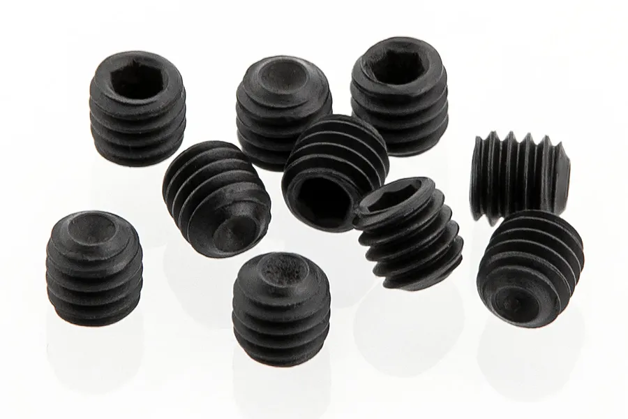 Plaig RC 4x4mm Fine Thread Grub Screws 10Pcs image 57610