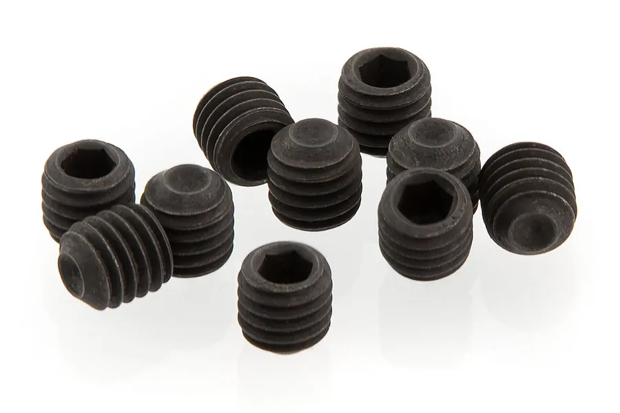 Plaig RC 5x5mm Fine Thread Grub Screws 10Pcs image 57611