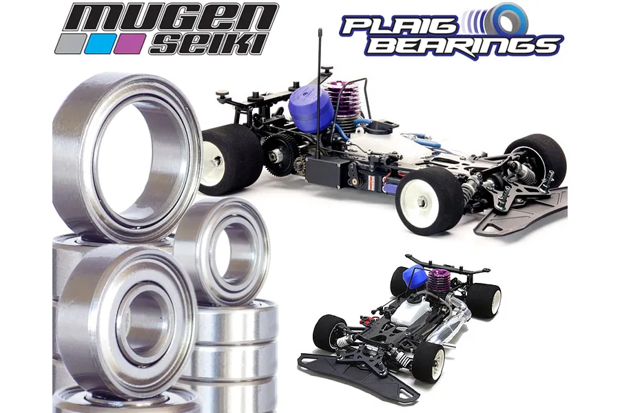 Plaig RC 1/8 Mugen MRX5 V2 Premium Bearing Kit image 57613