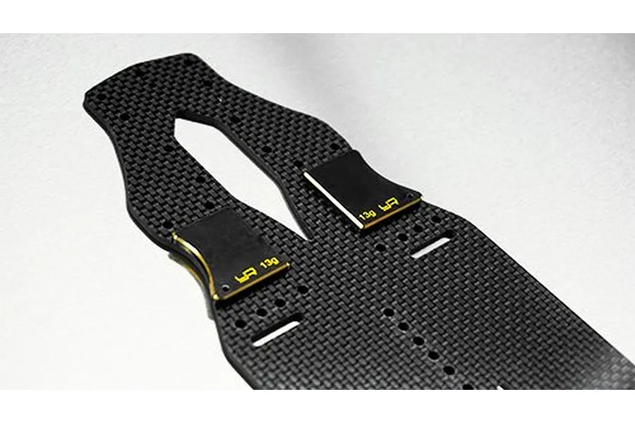 Yeah Racing Brass Chassis Weights 6Pcs image 57616