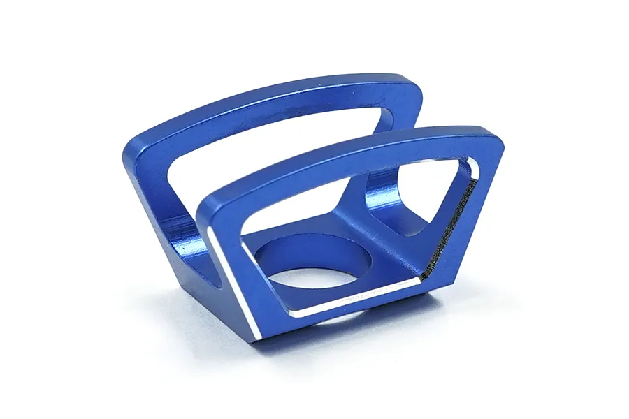 Yeah Racing Blue Aluminium Traxxas TQI Diff Lock Switch Protector image 57760