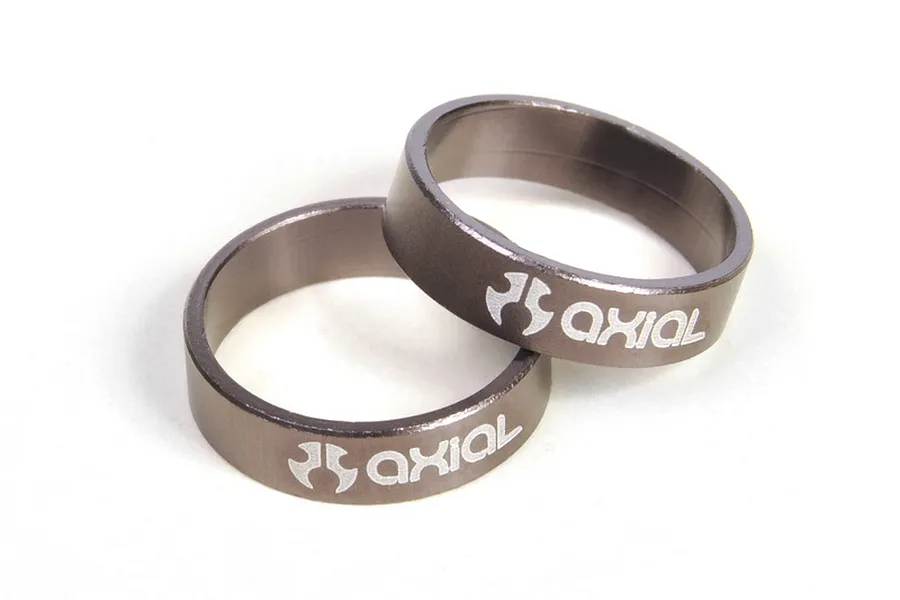 Axial WB8 Aluminium Drive Shaft Retainer Rings 2Pcs image 5781