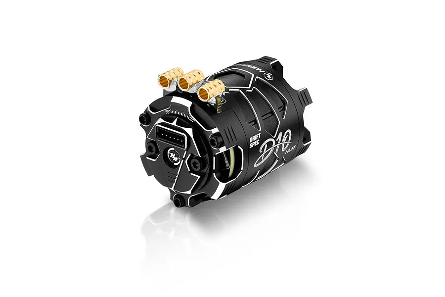 Hobbywing Xerun D10 10.5T 4600Kv Sensored Brushless Motor - Purple Spirit Edition image 57817