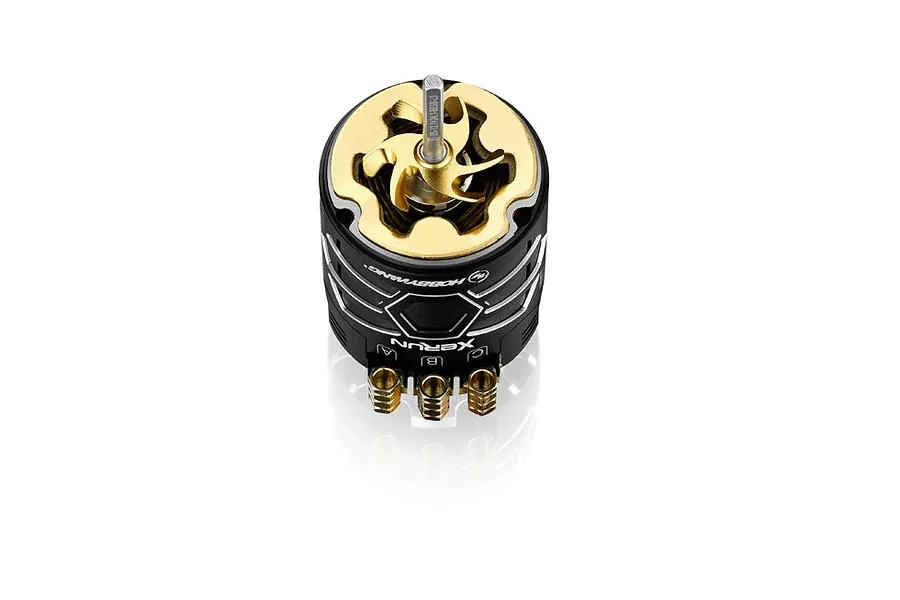 Hobbywing Xerun D10 13.5T 2900Kv Sensored Brushless Motor - Red Passion Edition image 57840