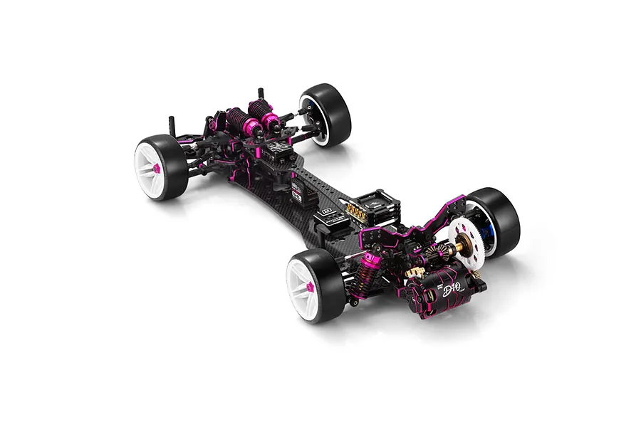 Hobbywing Xerun D10 13.5T 2900Kv Sensored Brushless Motor - Purple Spirit Edition image 57852