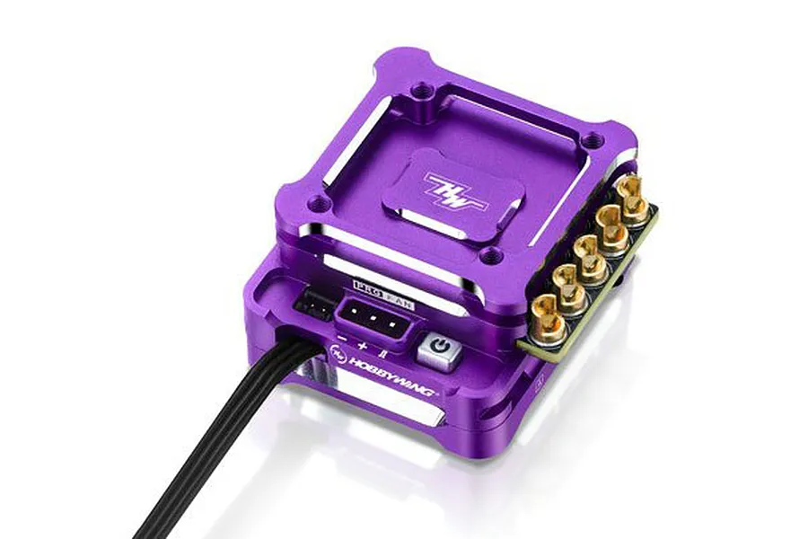 Hobbywing Xerun XD10 Pro Drift 100A Brushless ESC - Black Stealth Edition image 57864