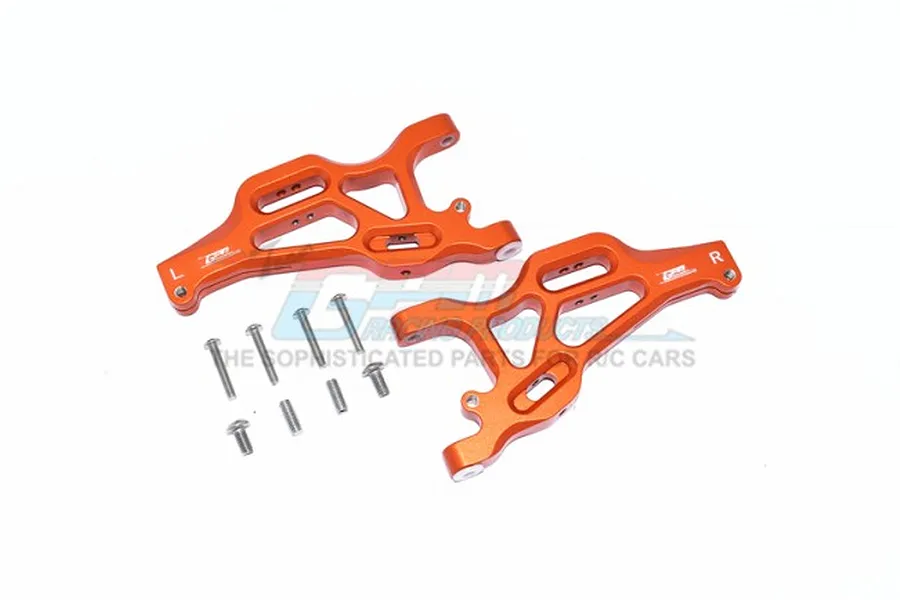 GPM Orange Aluminium Front Lower Suspension Arms Set image 57913