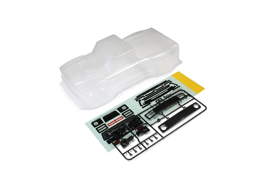 Kyosho 1/10 Outlaw Rampage Unpainted Body Shell w/ Decal Sheet image 58024